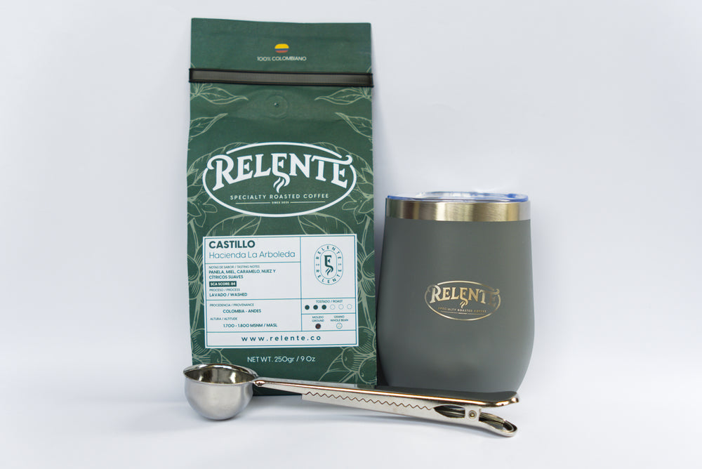 Kit Café de Especialidad Colombiano + Mug + Cuchara | Relente