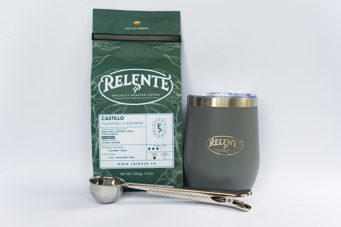 Kit Café de Especialidad Colombiano + Mug + Cuchara | Relente