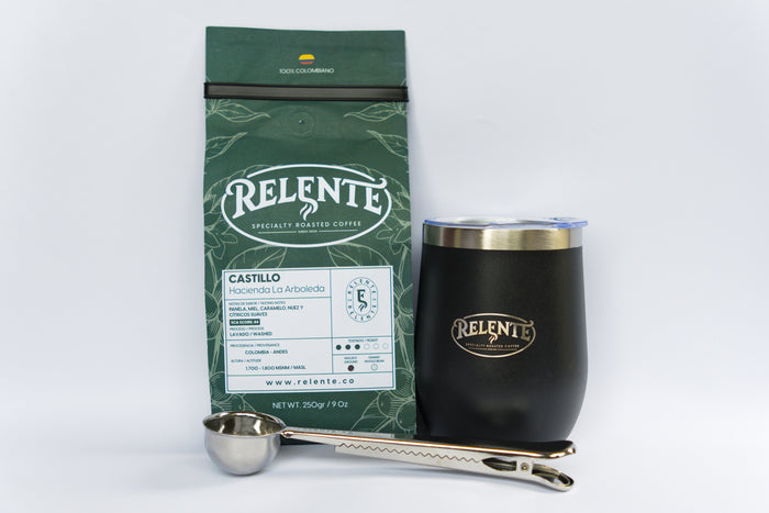 Kit Café de Especialidad Colombiano + Mug + Cuchara | Relente